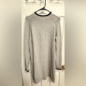 Forever 21 Heather Gray Crewneck Sweater Dress